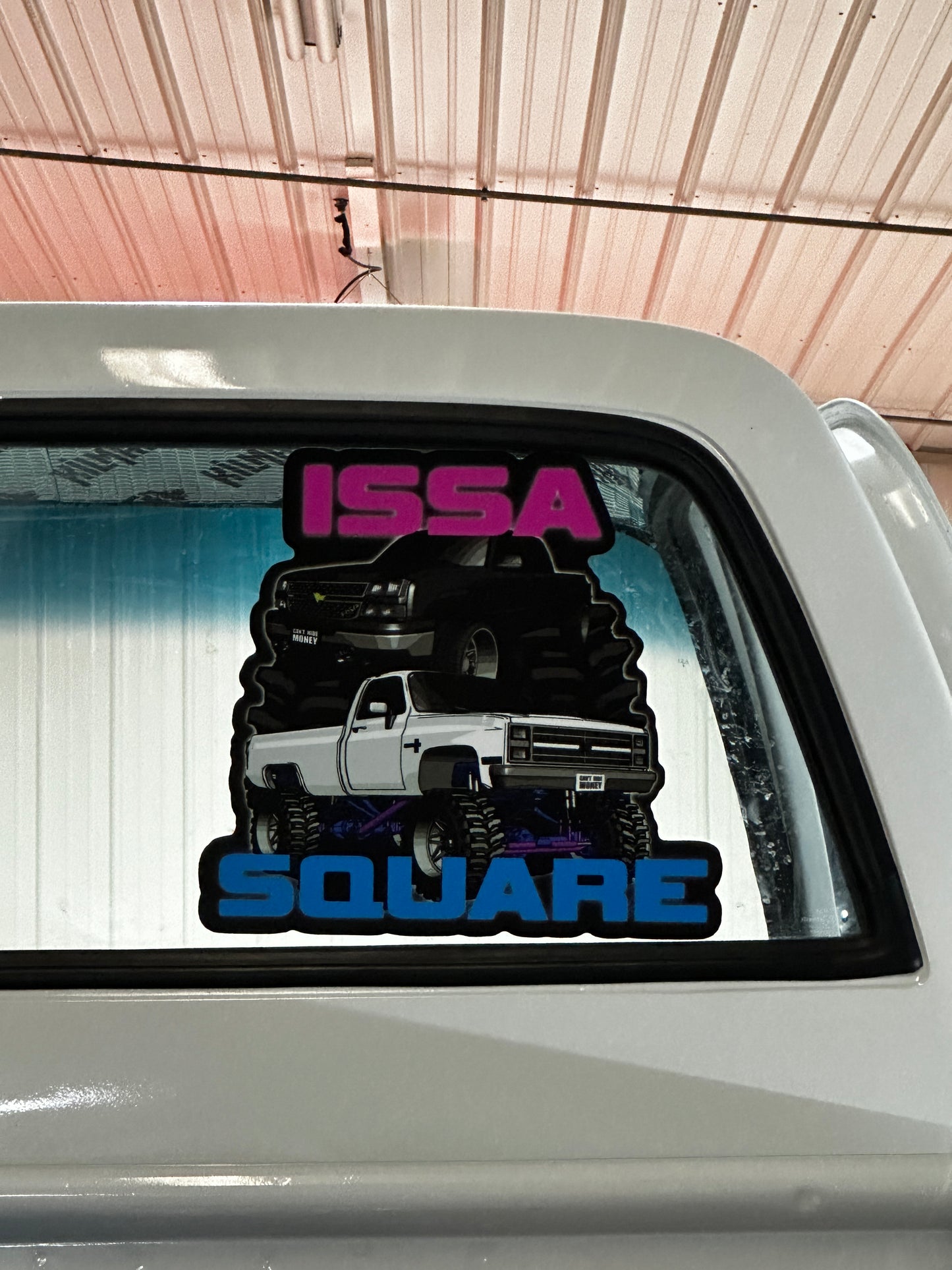 Issa trucks stickers
