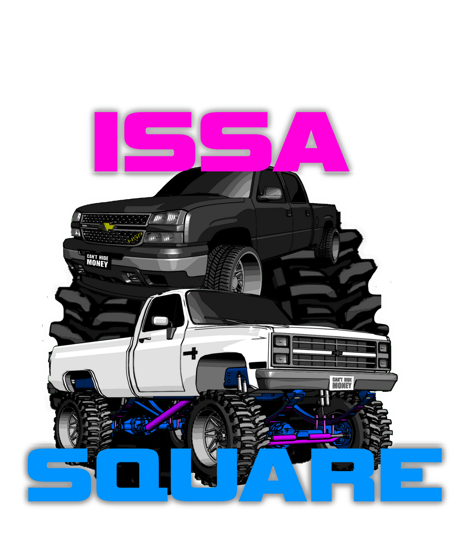 Issa trucks stickers