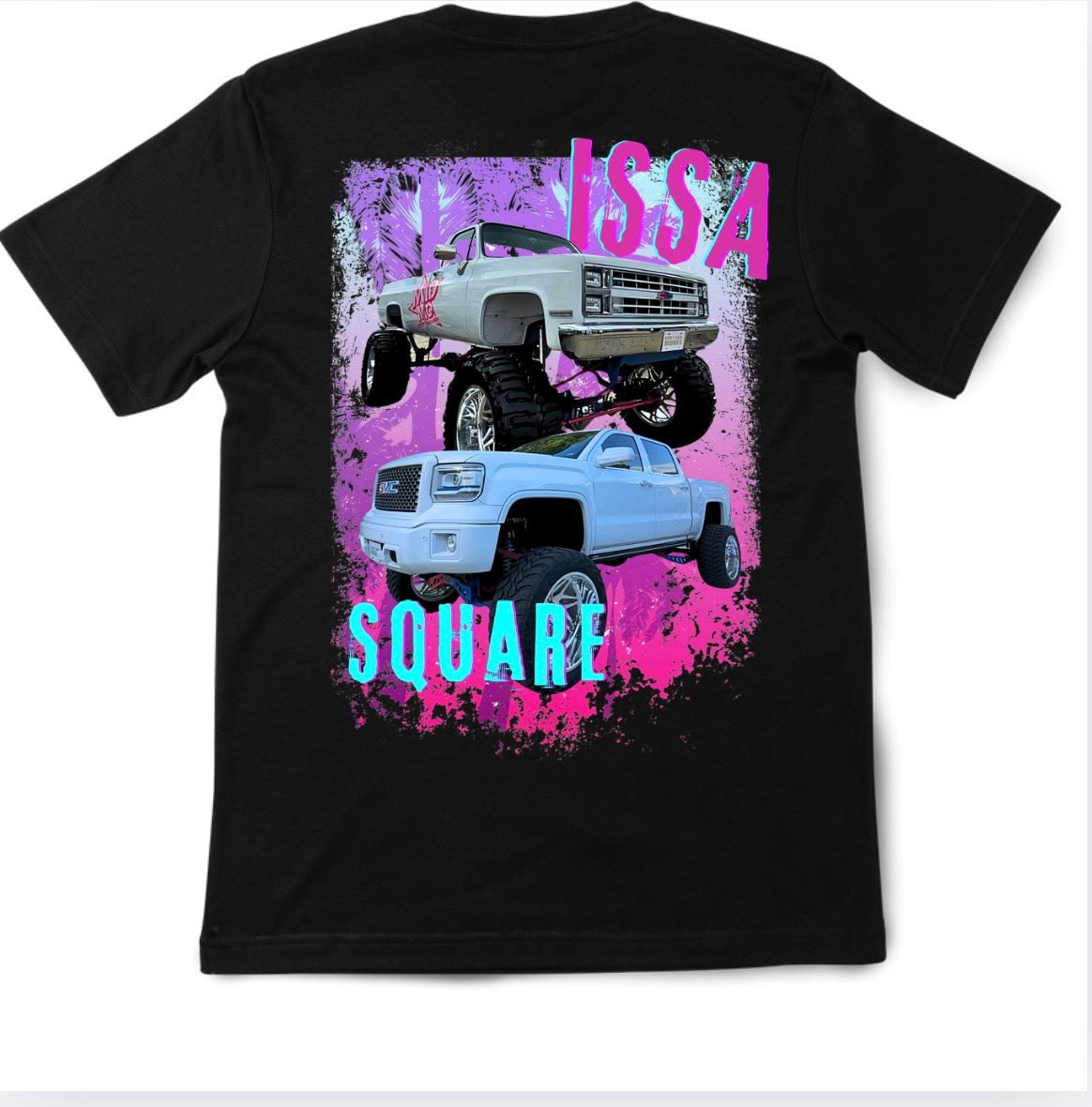 Issa sqaure trucks t shirt